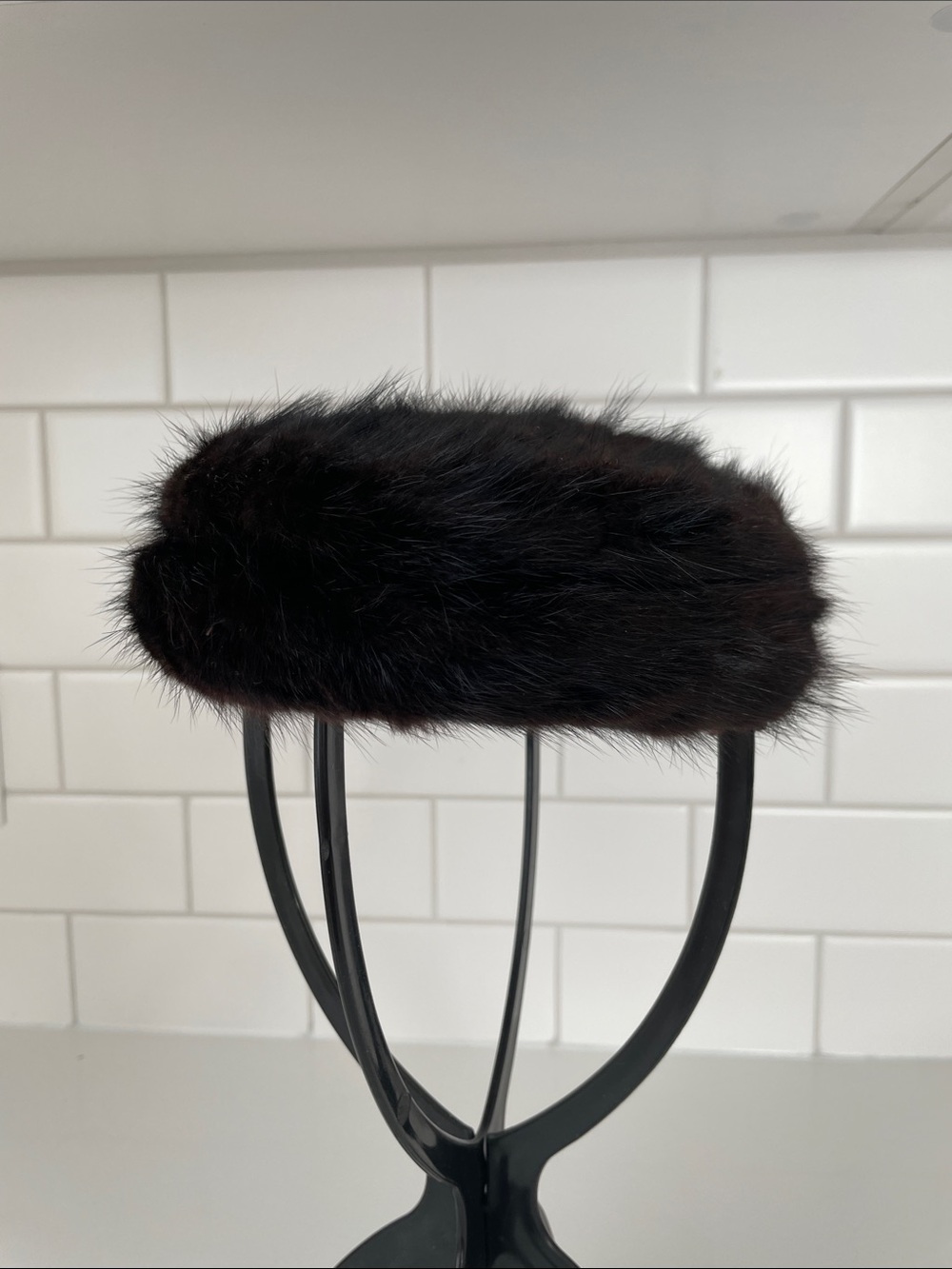 Vintage Cecile Original ‘40s ‘50’s Genuine Fur Pillbox Hat - Picture 11 of 11